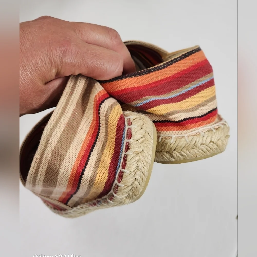 Maurices Multicolor Striped Espadrilles